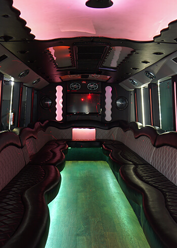 a luxury party bus